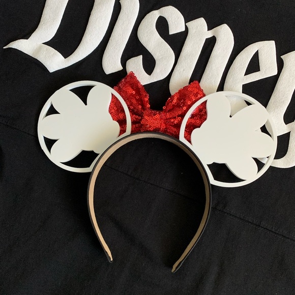 Minnie Mouse Ears (3d printed) - Picture 2 of 13